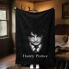 1pc Harry Potter glasses tie Outdoor Flannel Throw Blanket All Season Soft Warmth,Home Decor 1031192
