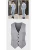 Gilet de costume pour homme coupe slim style coréen - Nouveau design sans repassage