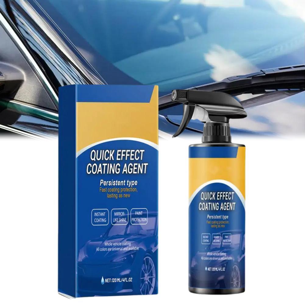 120ml Car Coating Spray Quick Effect Coating Spray Coating Agent Spray High Protection Quick Car Scratch Remover For Vehicles