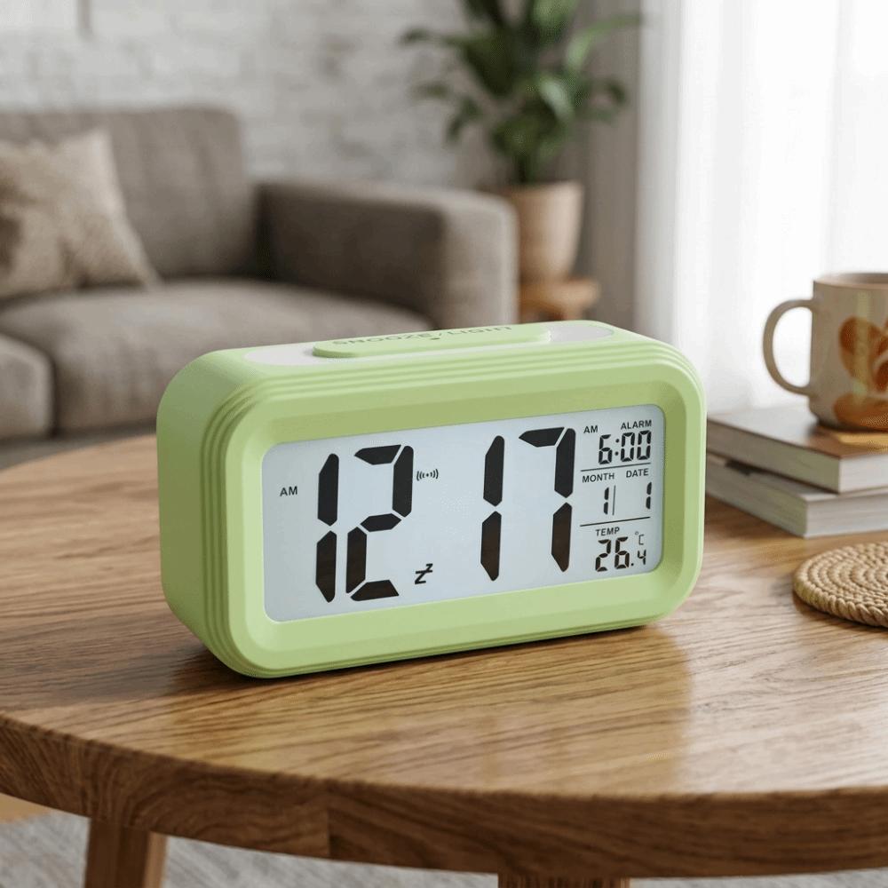 Multifunctional Digital Alarm Clock Backlight Display Night Light New LED Alarm Clock  Home Decor