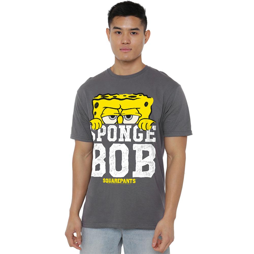 SpongeBob SquarePants Unisex Adult Large Icon T-Shirt