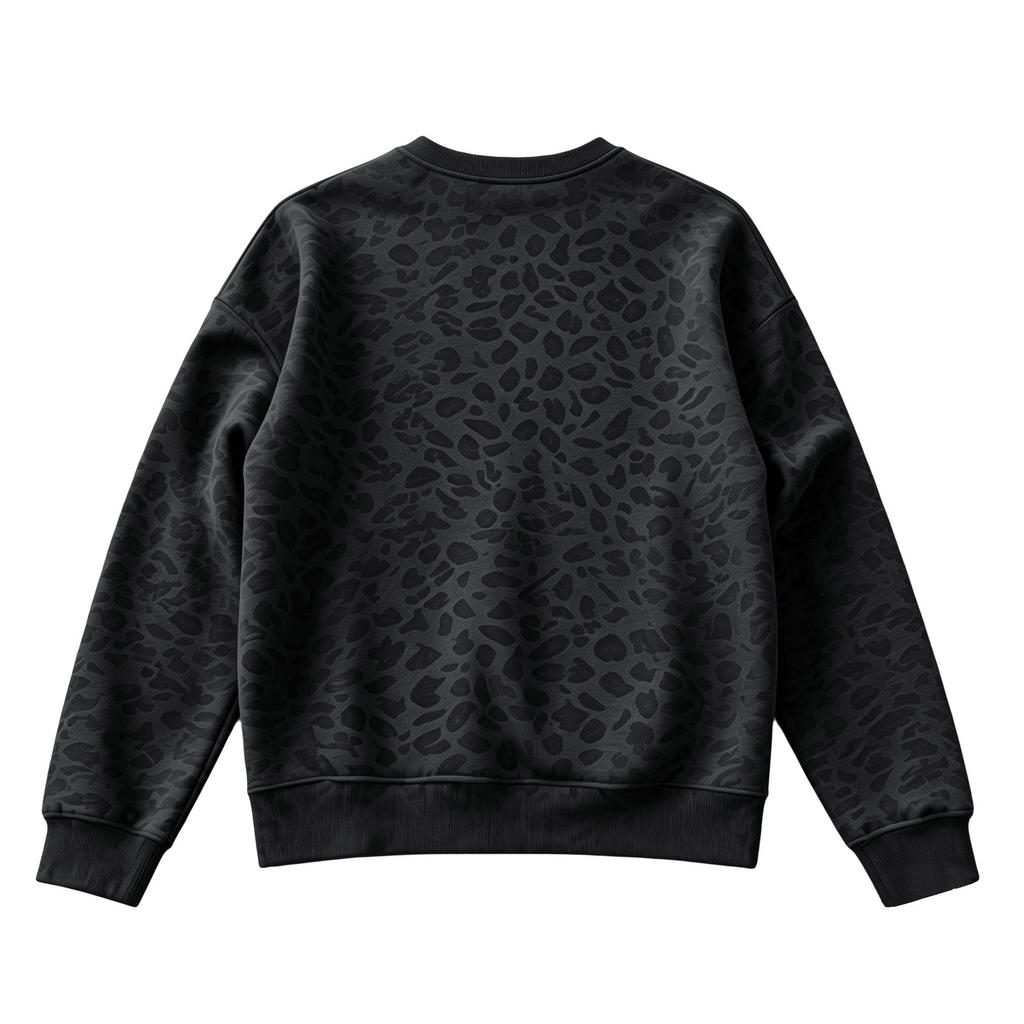 Women's Casual Printed Pullover Sweatshirt with Raglan Sleeves