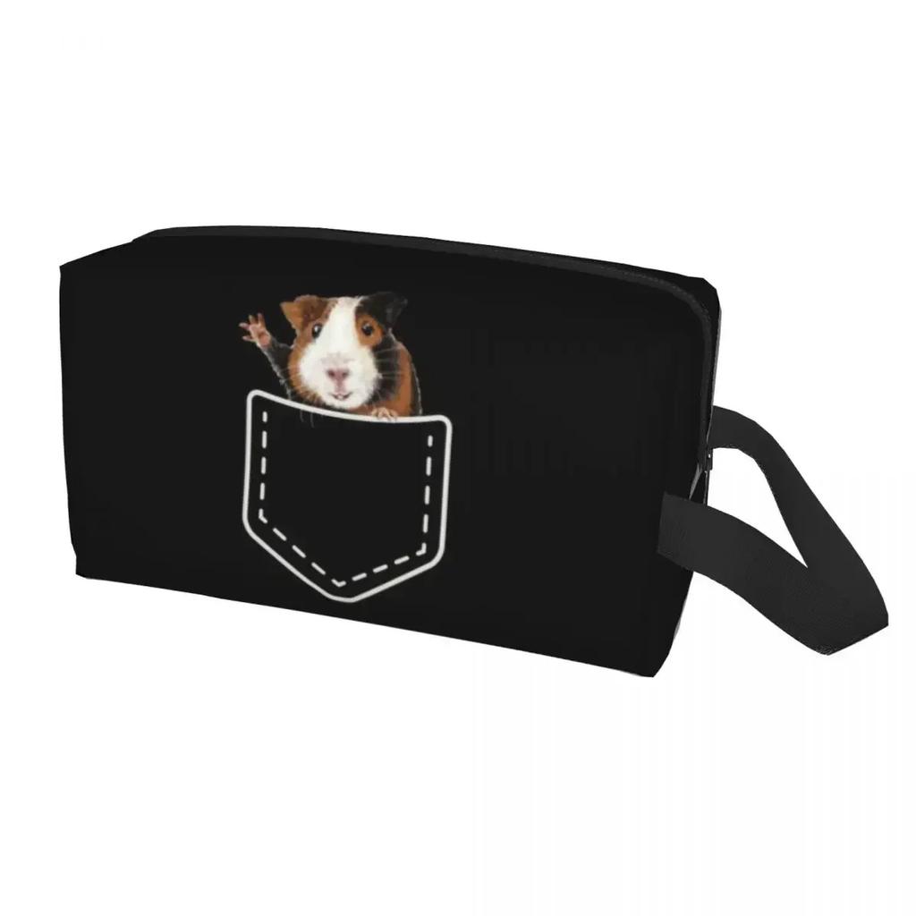 Fashion Guinea Pig Parade Makeup Bag for Women Travel Cosmetic Organizer Fashion Animal Storage Toiletry Bags