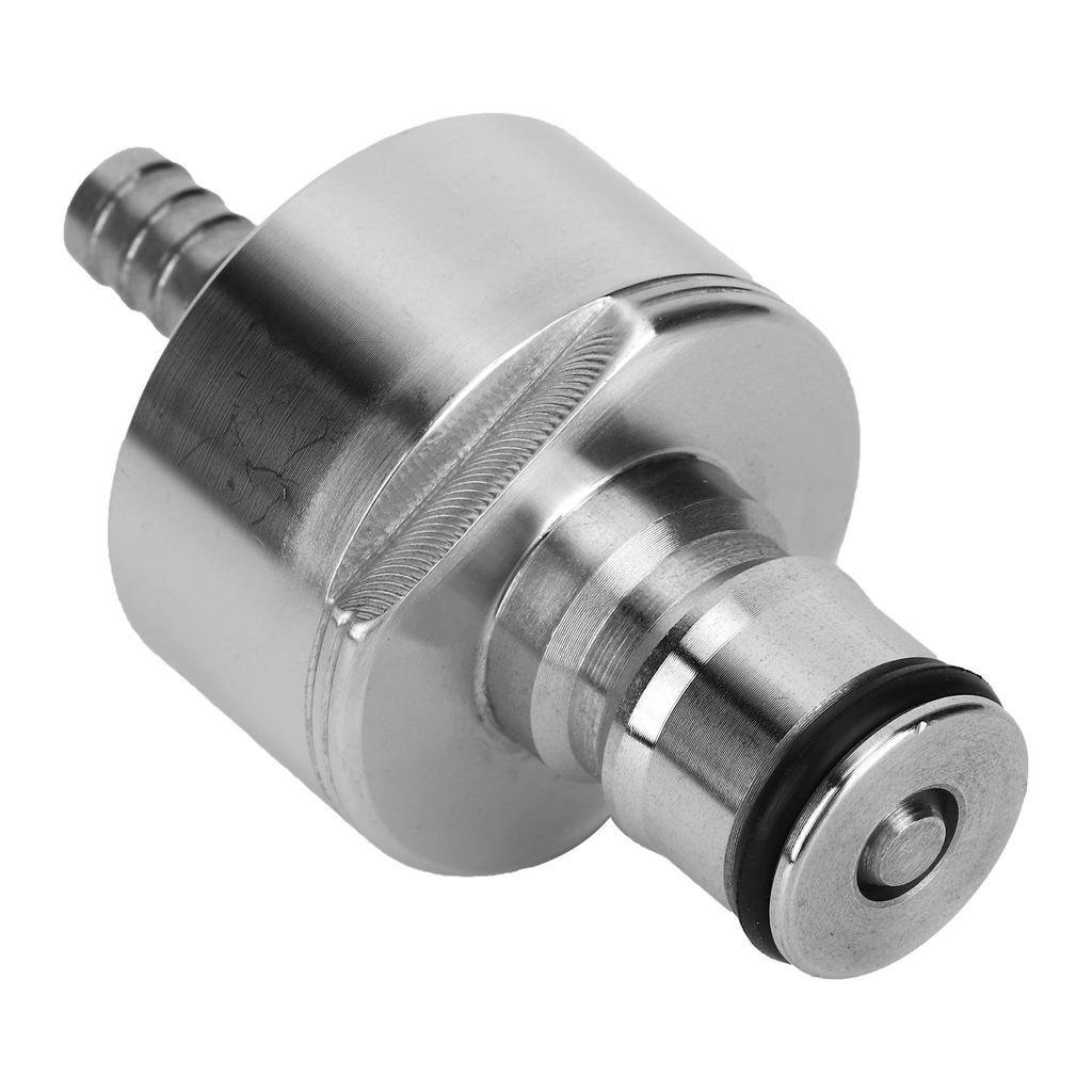 Stainless Steel Carbonation Cap with Barb Ball Lock 30cm Silicone Hose for Home Brewing Beer