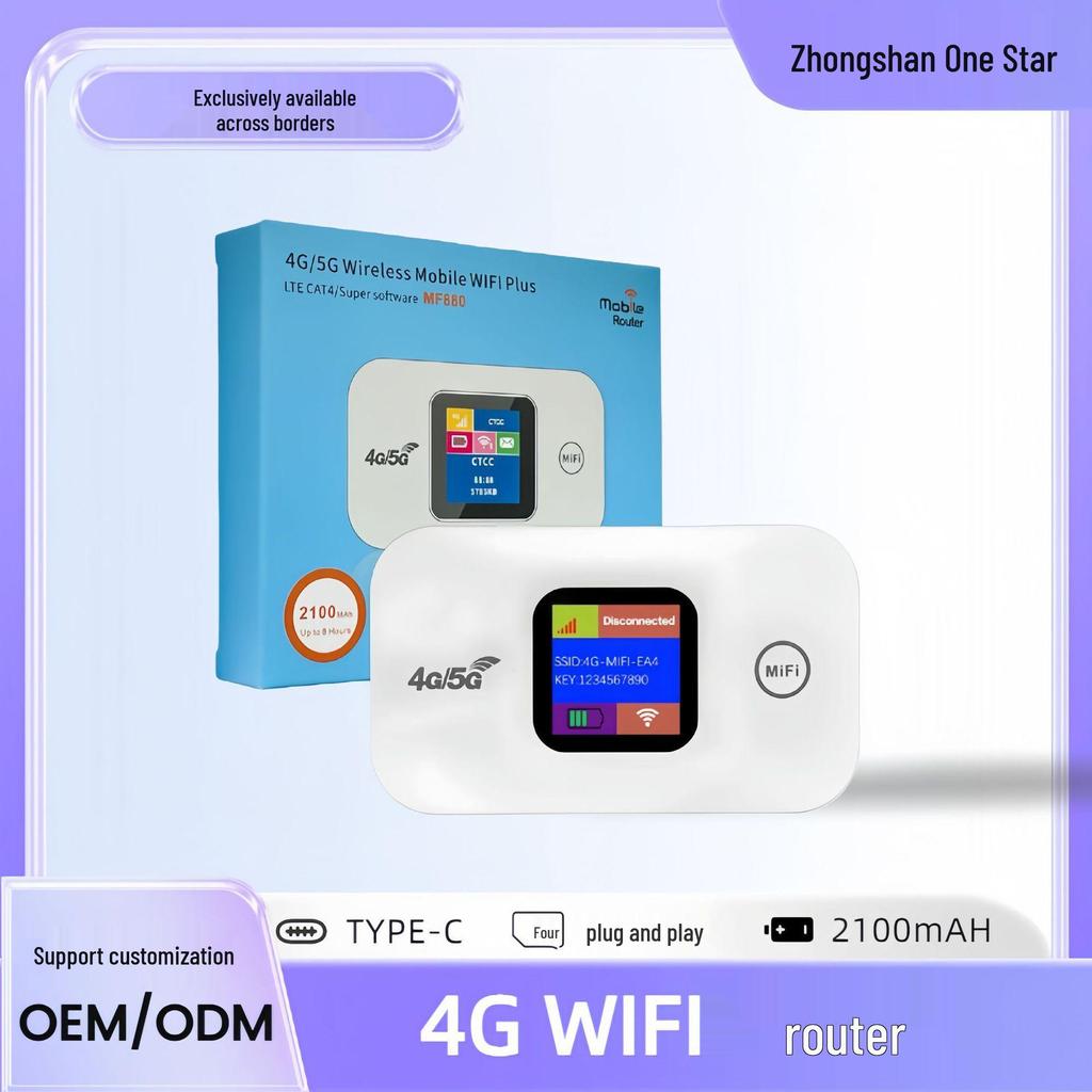 4G LTE Portable WiFi Router MF880 - Car & Pocket Router for Thailand & Myanmar