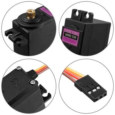 Hohes Drehmoment MG996R 4,8-6,0V Digitales Servo mit Metallgetriebe für Futaba JR 1/8 1/10 RC Auto Hubschrauber Roboter Boot Arduino UNO DIY
