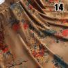 50x150cm Simulated Silk Fafric Fragrant Cloud Yarn Gauze Material DIY Cheongsam Hanfu Dress Sewing Polyester Material