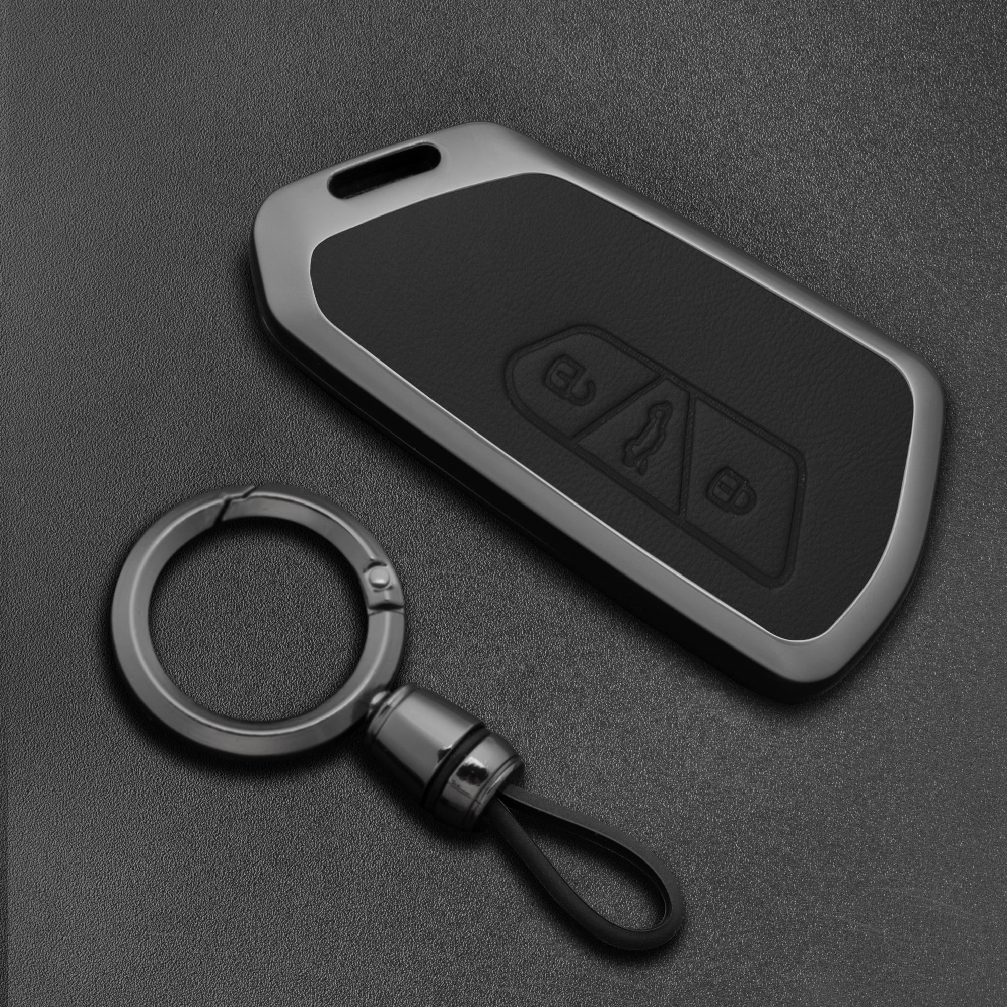

Styling Mouldings Car Key Case Cover Key Bag Fob For VW Volkswagen Golf 7 8 Git MK8 ID.3 ID.4 Cupra Formentor Skoda Octavia A8 S