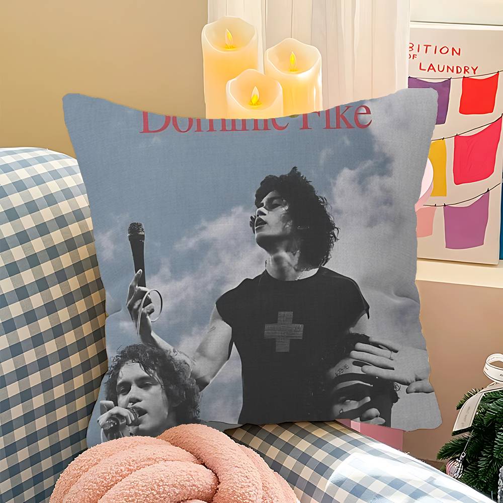 D-Dominic Singer F-Fike Cushion Cover Polyester Sofa Cushions Decorative Throw Pillows Home Decoration Pillowcover