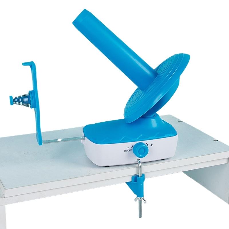 Elektrischer Garnwickler, automatischer Garnspinner, Garnknäuelwickler, Strickzubehör, einfach zu bedienen für Strickbegeisterte