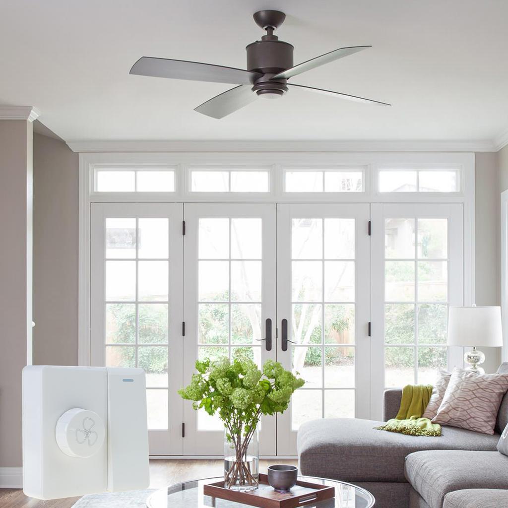 86 Type Wall Control Button Stepless Rotary On Off Speed Govenor Speed Controller with Single Switch for Ceiling Fan