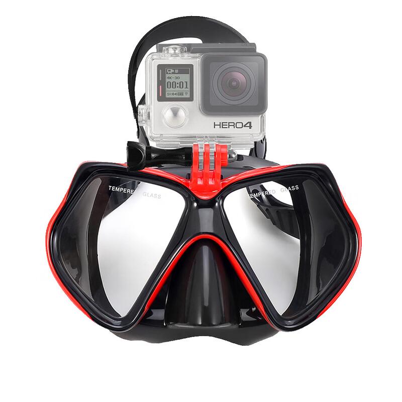 OLOMM Diving Mask with Camera Mount