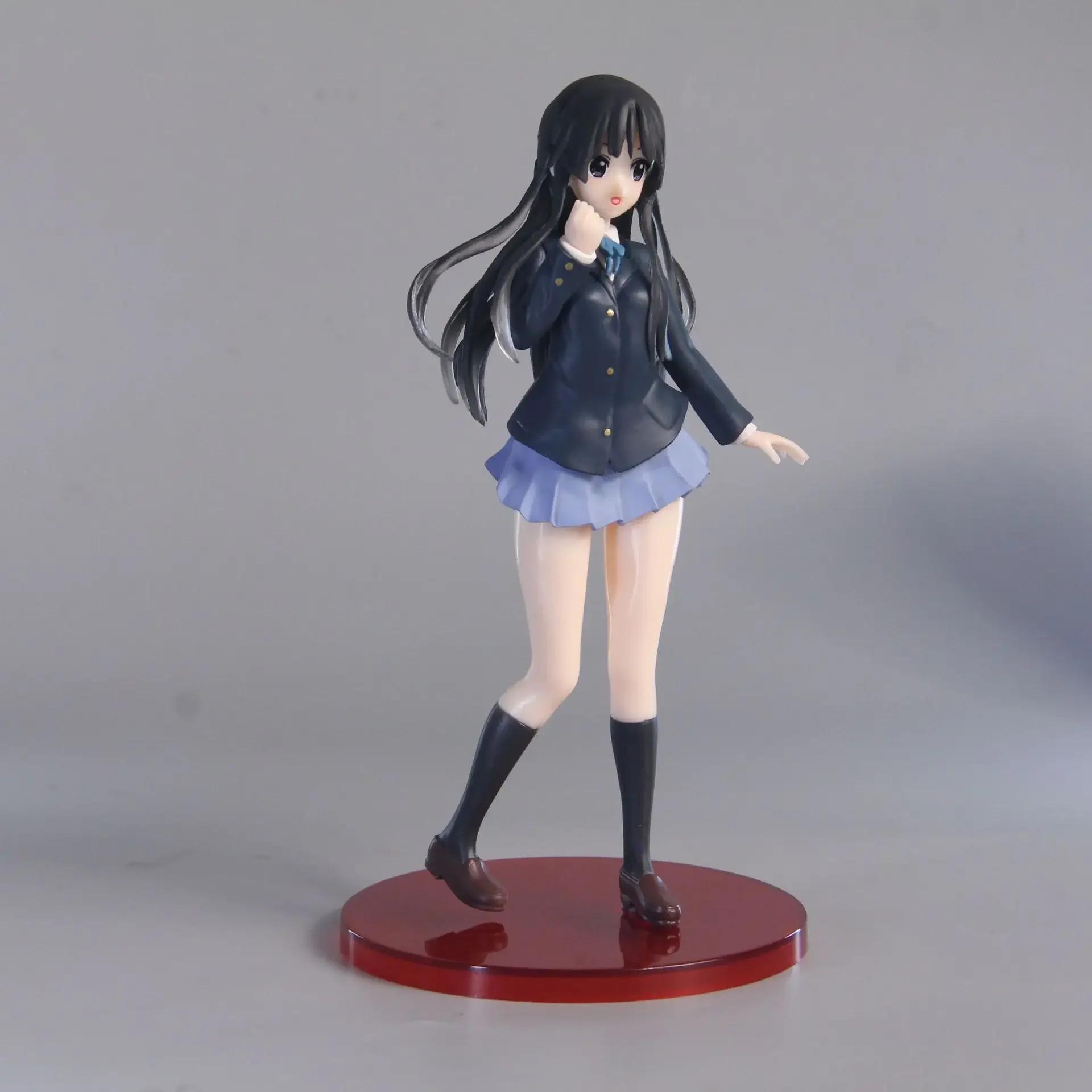 

Аниме Хирасава Юи Акияма Мио Фигурка Модель Taito Qingyin Коллекция Игрушка из ПВХ