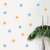 15PCS Christmas Decoration Wall Stickers Window Snowflake Decals Wall Arrangement Stickers