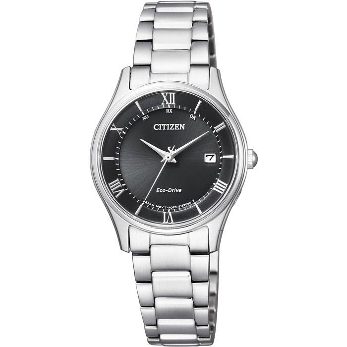 Citizen Citizen Collection ES0000-79E Women's Eco-Drive Radio Watch, Black