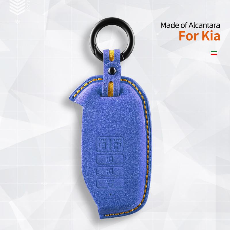 For Kia Car Key Case Rio Sorento K4 Cerato Forte Picanto Stonic Carnival Niro Morning Verna Sportage Gt Line Seltos Keychain