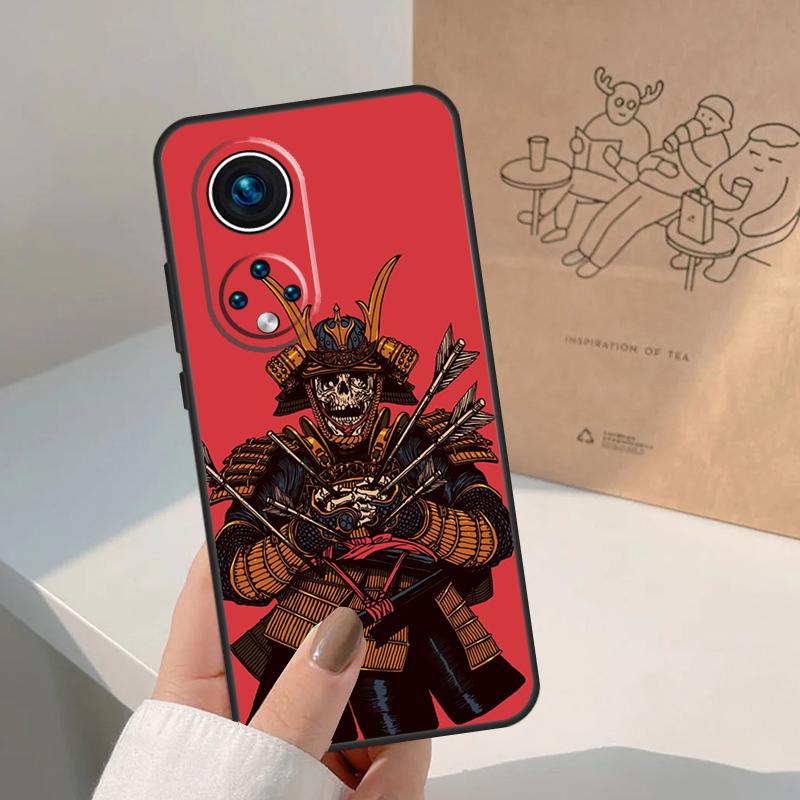 Japanese Samurai Warrior For Honor Magic 7 Lite 5 6 8 Pro Case For Honor 400 200 90 70 50 X8c X8b X9a X9b X9c X9d Win