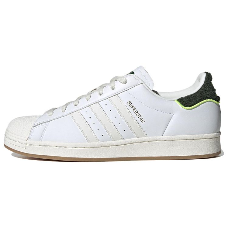 Adidas Originals Superstar Versatile Fashion Durable Lightweight Low-Top Skate Shoes Unisex Sneakers White HP2833