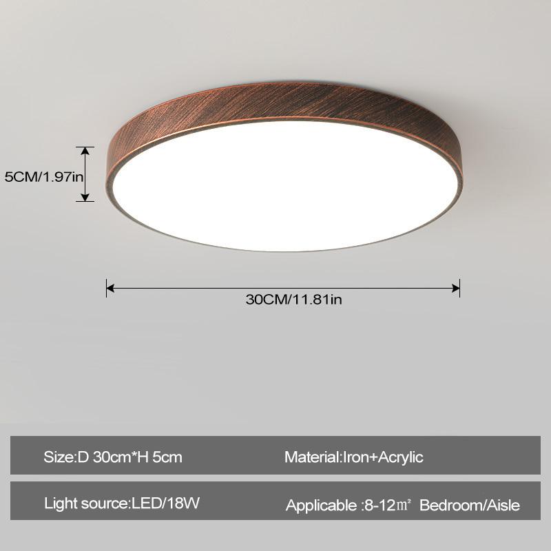 

Скандинавский светодиодный потолочный светильник Ржавчина для гостиной прихожей спальни коридора балкона гардеробной внутренние осветительные приборы White light