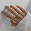 Korean Style Retro Pearl Elastic Ring for Women - Elegant and Trendy Temperament Finger Accessory