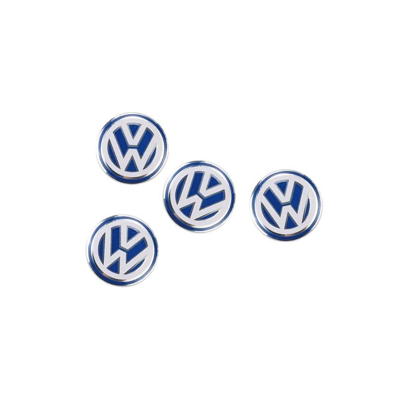 

2026 Hot For Volkswagen VW Car Metal Emblem Stickers Auto Remote Key Logo For VW GTI Polo Golf Passat Tiguan Arteon Touareg Taig