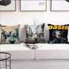 Band O-Oasis Definitely Maybe cushion cover Pillow Sofa Printing Decoration Room Home Office Coffee Shop Car Nordic Simplicity