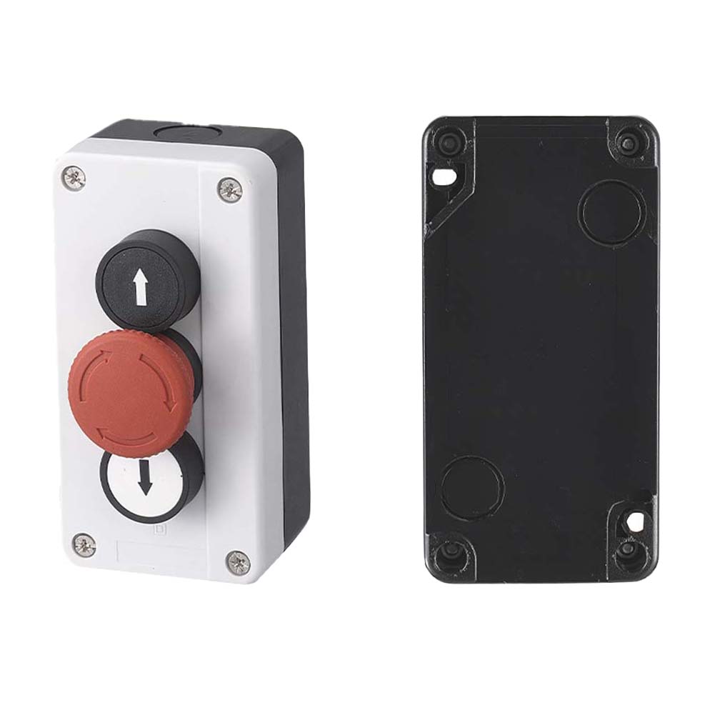 22mm Push Button Switch Power Control Box with IP65 Rating for Water and Dust Protection In Industrial Settings