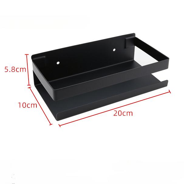 Raft de bucătărie montat pe perete, raft pentru condimente, din oțel inoxidabil, organizator de baie, raft pentru casă, economisiți spațiu, organizatori de rafturi