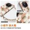 Premium Floral Leather Case Vivo X5 X6 Fold5 Honor V5 Crossbody Strap Design Slim Fit Shockproof Protection