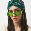 Trendy Hip-Hop Small Square Sunglasses Vintage Candy Color Sun Glasses UV400 Cool Traveling Eyeglasses Women Men