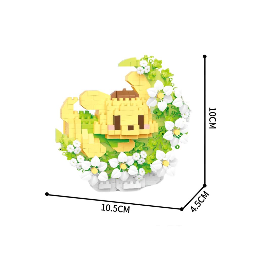 3D Mikro Mini Katze Hund Waschbär Panda Niedliches Haustier Kleine Bausteine DIY Modell Serie Dekorationen Kinderspielzeug Kindergeschenk