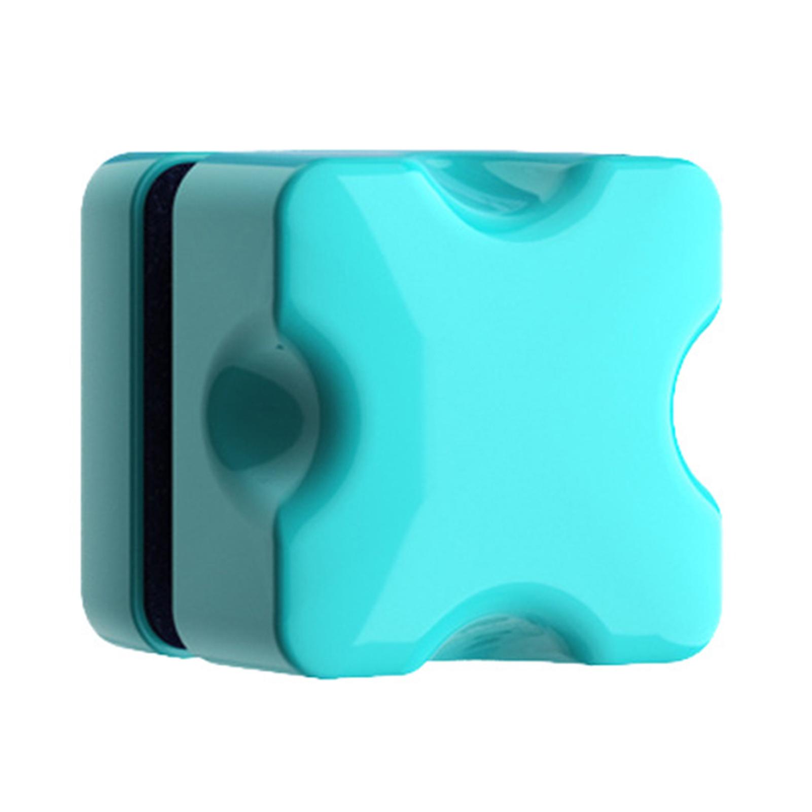 

Магнитный очиститель для аквариумных стекол, инструмент для удаления пятен со стекол аквариума, портативная мощная щетка для удаления водорослей и грязи