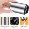 Advanced Beer Bottle Opener, Stainless Steel Semi-automatic Bartender Tool, Press On Lid To Open, Portable, Quick To Open Lid In