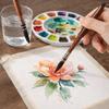 Nylon Fiber Watercolor Brush Soft Round Tip Printmaking Brush Oil Painting Brush  Drawing Materials