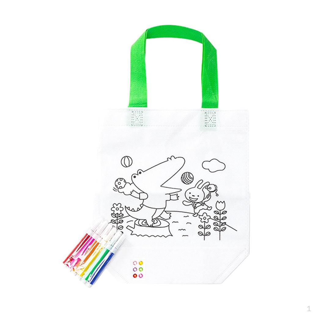 Creative Art - DIY Colorful Bag with Pens