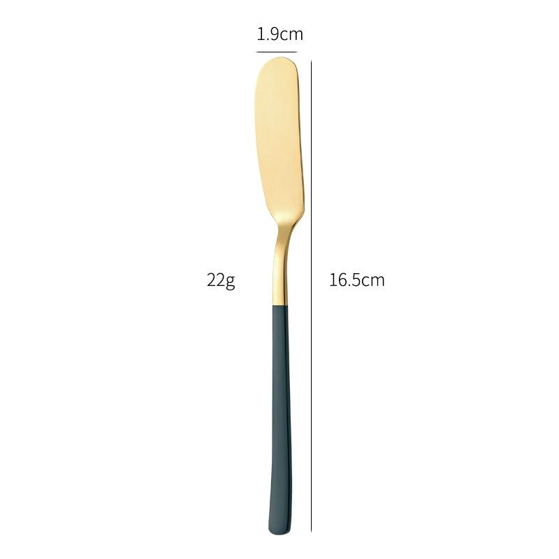Butter knife 304 stainless steel butter knife cheese jam spreading knife peanut butter bread spreading scraper