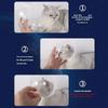 Adjustable Cats Muzzle Safety Helmet Transparent Plastic Headcover For Small Dog Cats Prevent Biting Licking Scratching