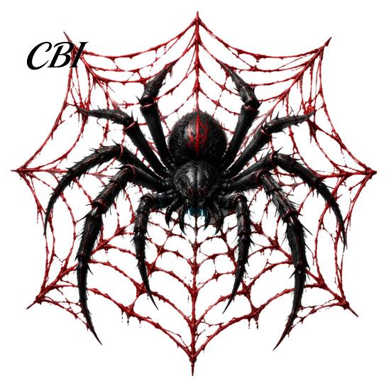 Horror Party Decorations Scary Black Spider Static Window Clings, Web Glass Stickers, Reusable Indoor Decor Decals for Haunted House Halloween