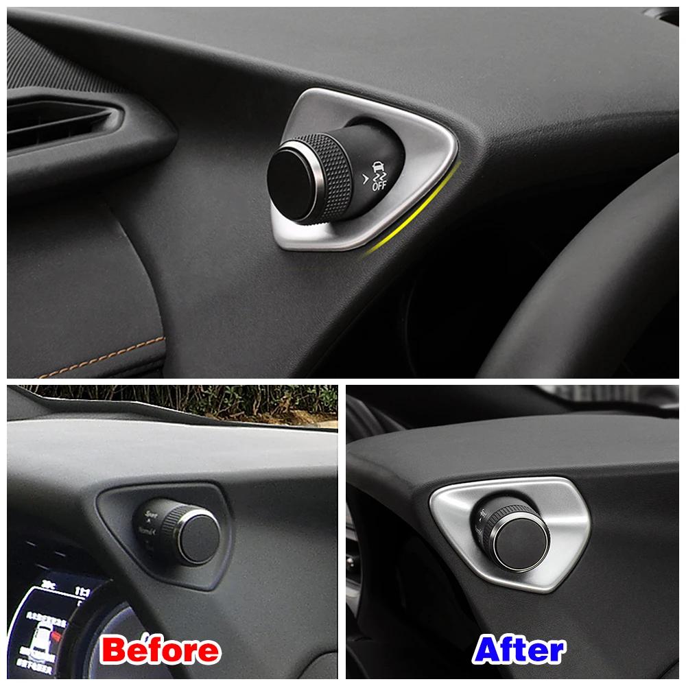 For Lexus UX UX200 UX250 2018-2024 Dashboard Control Adjustment Knob Decoration Sequins Cover Trim ABS Interior Modify Refit