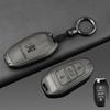 Zinc Alloy Leather Car Smart Key Case Shell Cover O Protector Fob for Peugeot 308 408 508 2008 3008 4008 5008 Keychain Accessories