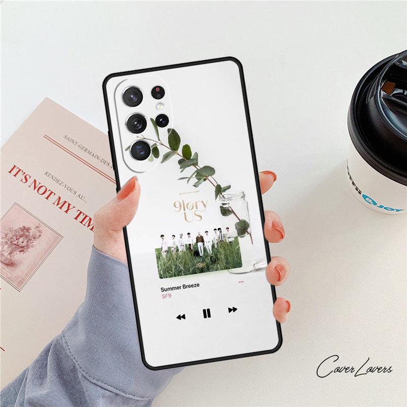 SF9 Summer Breeze phone case For Samsung Galaxy S24 S25 S23 S22 Ultra Note 10 20 Plus S20 S21 FE Cover