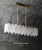 All-Copper Marble Downlight: Modern Minimalist Pendant for Living Room, Bedroom, Dining, or Bar.