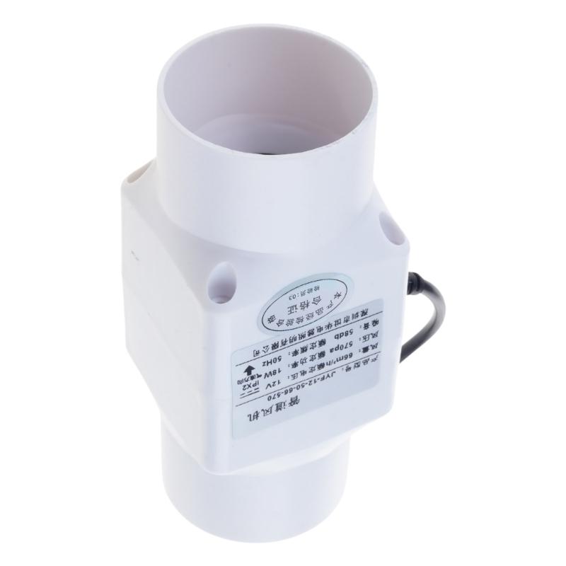 Quiet Operation Pipe Ventilation Fan Fit for Indoor Air Quality Improvement, Heating Cooling Mixing Flow Air Circulation