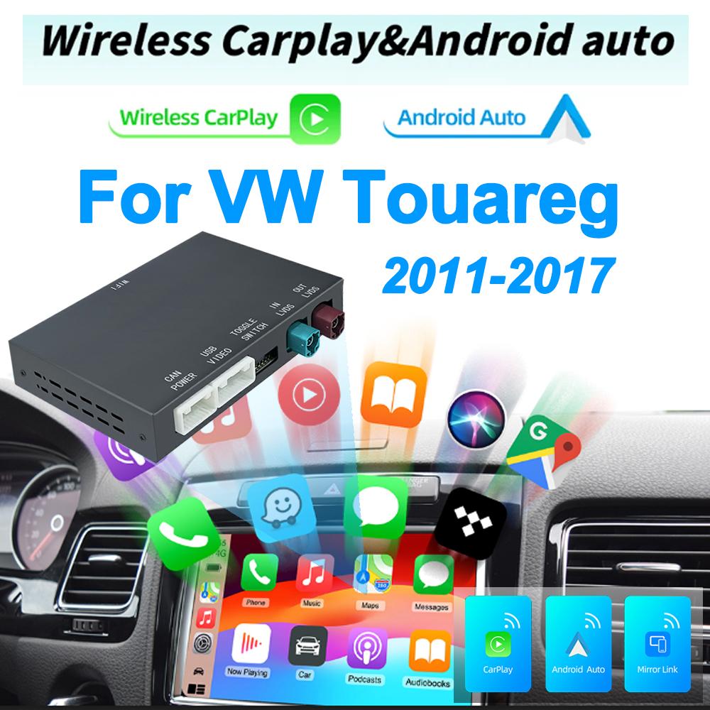 

Беспроводной модуль Carplay Android для модификации автомобиля Volkswagen Touareg Совместим с 8-дюймовым 2011-2017 Поддержка Mirrorlink OEM