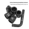 Shiyi Heavy-Duty Impact Wrench Socket Tool Set