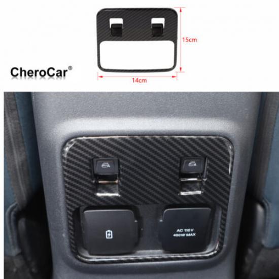 Rear Window Control Switch Charging Panel Trim For Ford Bronco 21 22 23 24 25+