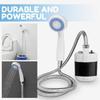 Portable Rechargeable Camping Shower Pump Kit, Outdoor Electric Shower Head for Camping Hiking Beach Swimming, Camping Essentials