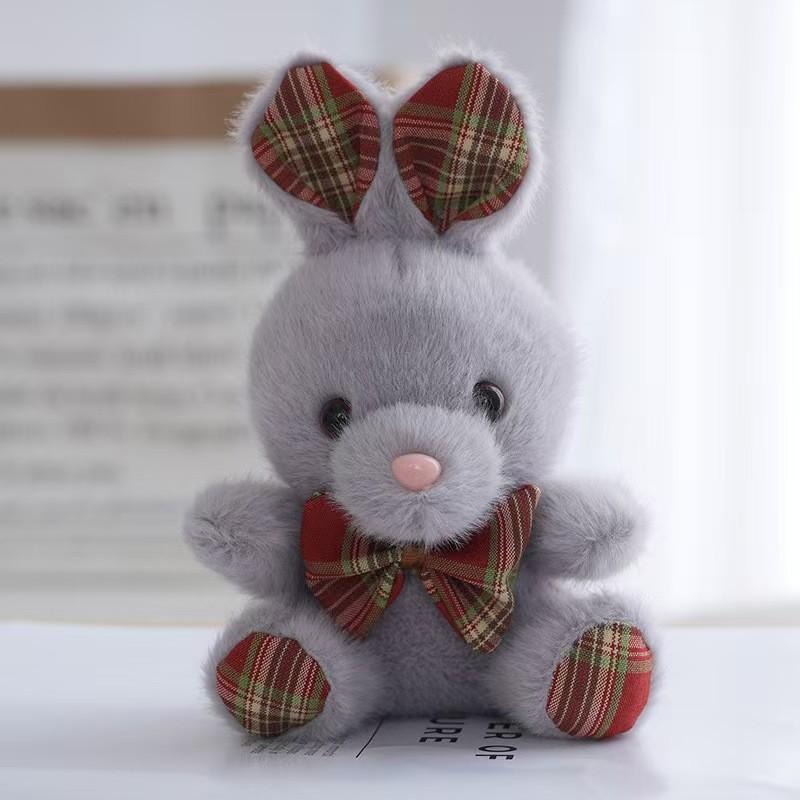 Plush Bunny Bear Keychain With Cotton Filling For Kids And Adults