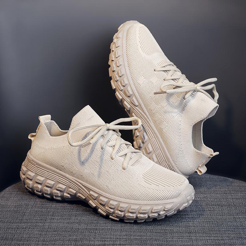 Foreign Trade Women's Shoes Spring New Fly-woven Shoes Women's Breathable Casual Shoes Breathable Sports Shoes Hiking Shoes Women