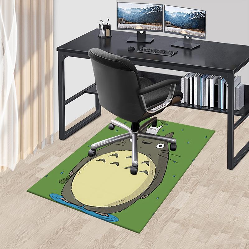 1 Stück Regentag Totoro Teppich für Spielzimmer Schlafzimmer Wohnzimmer Sofa Heimdekoration, Kinder Spielbereich Teppich Rutschfeste Bodenmatte Y72910